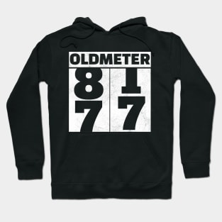 Oldometer Odometer Funny US 2024 Election Hoodie